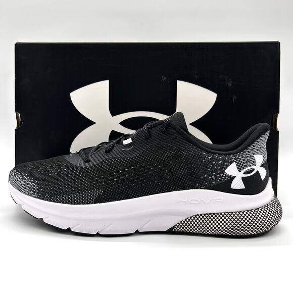Under Armour HOVR Turbulence 2 Shoes Mens Size 10.5 Black Gray Running Sneakers main image 10